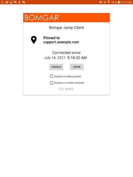 Run android online APK BeyondTrust Jump Client from MyAndroid or emulate BeyondTrust Jump Client using MyAndroid