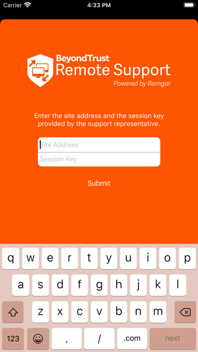 Emulate iPhone app BeyondTrust Support using MyAndroid Emulate iPhone app BeyondTrust Support using MyAndroid