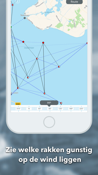 Emulate iPhone app Bezeild — Navigatie voor de 24 uurs zeilrace using MyAndroid Emulate iPhone app Bezeild — Navigatie voor de 24 uurs zeilrace using MyAndroid
