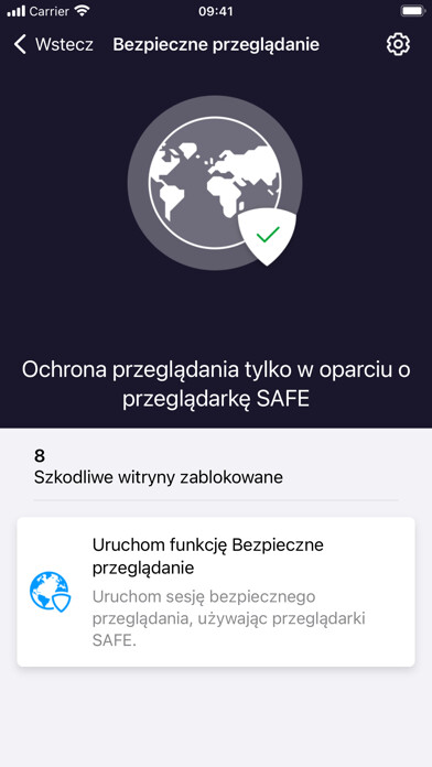 Emulate iPhone app Bezpieczny Internet using MyAndroid Emulate iPhone app Bezpieczny Internet using MyAndroid