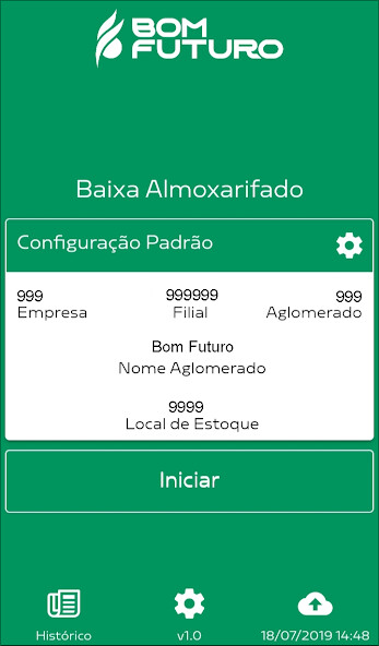Run android online APK BF Almoxarifado from MyAndroid or emulate BF Almoxarifado using MyAndroid