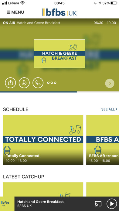 Emulate iPhone app BFBS Radio using MyAndroid Emulate iPhone app BFBS Radio using MyAndroid
