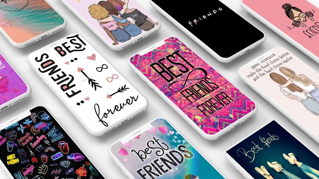 Run android online APK BFF Wallpaper for Girls 2022 from MyAndroid or emulate BFF Wallpaper for Girls 2022 using MyAndroid