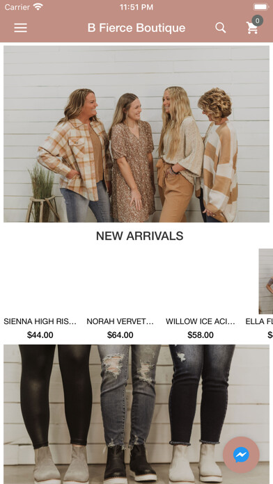 Emulate iPhone app B Fierce Boutique using MyAndroid Emulate iPhone app B Fierce Boutique using MyAndroid