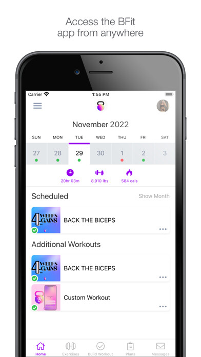 Emulate iPhone app BFit Training using MyAndroid Emulate iPhone app BFit Training using MyAndroid