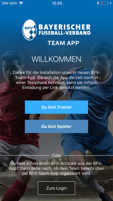 Emulate iPhone app BFV-Team-App using MyAndroid Emulate iPhone app BFV-Team-App using MyAndroid