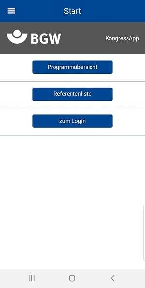 Run android online APK BGW KongressApp from MyAndroid or emulate BGW KongressApp using MyAndroid