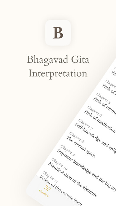 Emulate iPhone app Bhagavad Gita Interpretation using MyAndroid Emulate iPhone app Bhagavad Gita Interpretation using MyAndroid