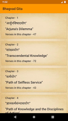 Run android online APK Bhagvad Gita App - Offline, English Translation from MyAndroid or emulate Bhagvad Gita App - Offline, English Translation using MyAndroid