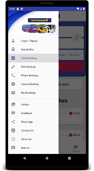 Run android online APK Bhagyalaxmi Travels,Pune from MyAndroid or emulate Bhagyalaxmi Travels,Pune using MyAndroid
