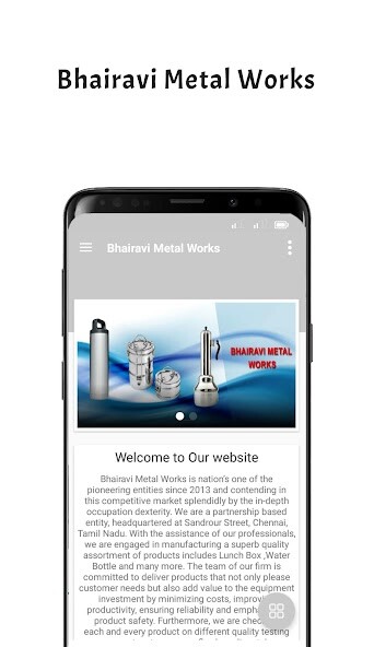 Run android online APK Bhairavi Metal Works from MyAndroid or emulate Bhairavi Metal Works using MyAndroid