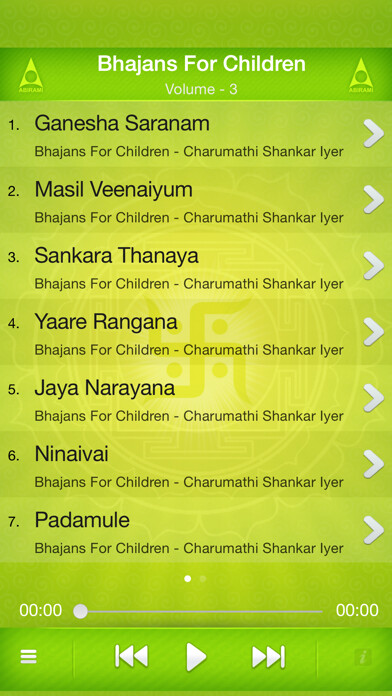 Emulate iPhone app Bhajans For Kids Vol 03 using MyAndroid Emulate iPhone app Bhajans For Kids Vol 03 using MyAndroid