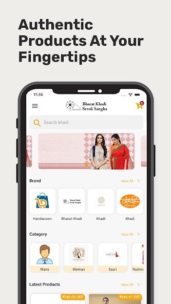 Run android online APK Bharat Khadi Online Shopping from MyAndroid or emulate Bharat Khadi Online Shopping using MyAndroid