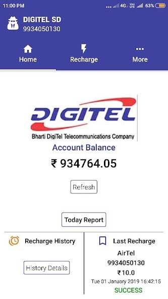 Run android online APK BHARTI DIGITEL from MyAndroid or emulate BHARTI DIGITEL using MyAndroid