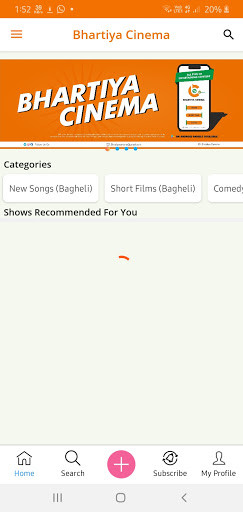 Run android online APK Bhartiya Cinema from MyAndroid or emulate Bhartiya Cinema using MyAndroid