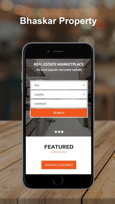 Emulate iPhone app BhaskarProperty- Real Estate using MyAndroid Emulate iPhone app BhaskarProperty- Real Estate using MyAndroid