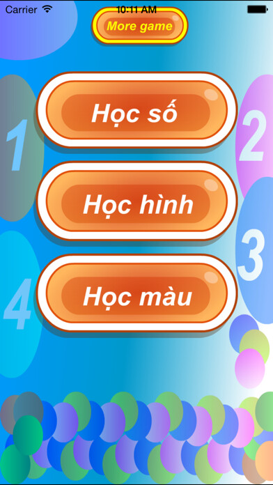Emulate iPhone app Bé h?c s? và hình kh?i using MyAndroid Emulate iPhone app Bé h?c s? và hình kh?i using MyAndroid