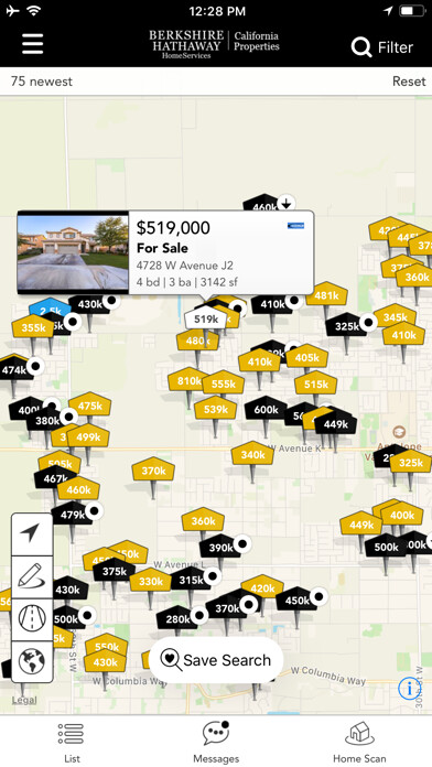 Emulate iPhone app BHHSCalifornia.com Search using MyAndroid Emulate iPhone app BHHSCalifornia.com Search using MyAndroid