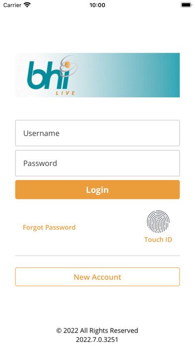 Emulate iPhone app BHI Live using MyAndroid