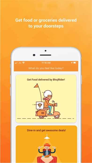 Emulate iPhone app Bhojdeals (Now Bhoj) using MyAndroid Emulate iPhone app Bhojdeals (Now Bhoj) using MyAndroid