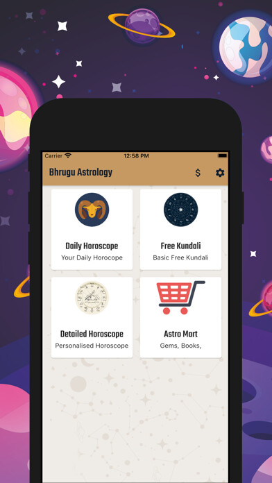 Emulate iPhone app Bhrugu Astrology using MyAndroid Emulate iPhone app Bhrugu Astrology using MyAndroid