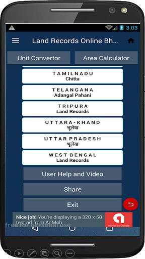 Run android online APK Bhulekh Land Records and Indian Unit Converter from MyAndroid or emulate Bhulekh Land Records and Indian Unit Converter using MyAndroid Run android online APK Bhulekh Land Records and Indian Unit Converter from MyAndroid or emulate Bhulekh Land Records and Indian Unit Converter using MyAndroid