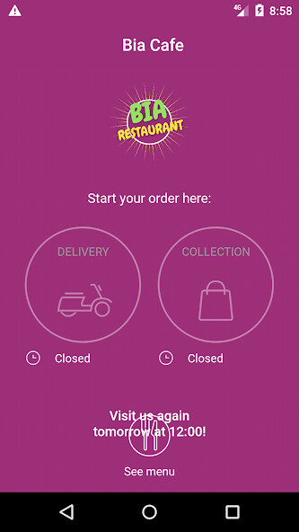 Run android online APK Bia Cafe  Take Away from MyAndroid or emulate Bia Cafe  Take Away using MyAndroid