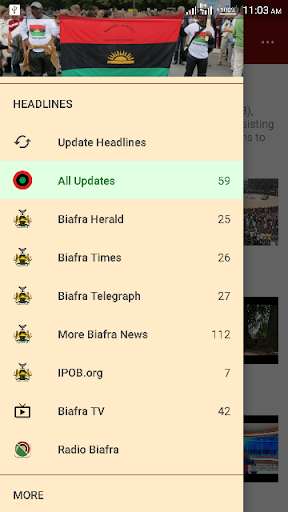 Emulate Android APK Biafra News Radio and TV App Emulate Android APK Biafra News Radio and TV App