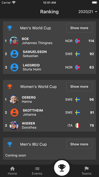 Emulate iPhone app Biathlon.LIVE using MyAndroid Emulate iPhone app Biathlon.LIVE using MyAndroid