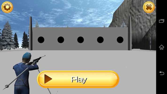 Emulate Android APK Biathlon Sport Simulator 3D