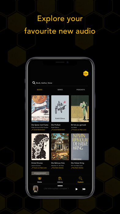 Emulate iPhone app BiB - Africa’s Audio Library using MyAndroid Emulate iPhone app BiB - Africa’s Audio Library using MyAndroid