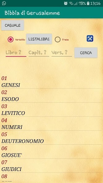 Run android online APK Bibbia di Gerusalemme new from MyAndroid or emulate Bibbia di Gerusalemme new using MyAndroid