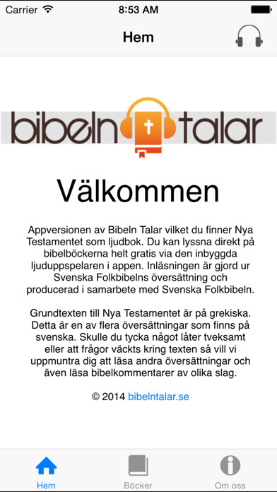 Emulate iPhone app Bibeln Talar using MyAndroid Emulate iPhone app Bibeln Talar using MyAndroid