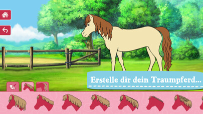 Emulate iPhone app Bibi & Tina: Pferde-Turnier using MyAndroid