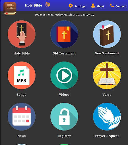 Run android online APK Bible 2019 Beta from MyAndroid or emulate Bible 2019 Beta using MyAndroid Run android online APK Bible 2019 Beta from MyAndroid or emulate Bible 2019 Beta using MyAndroid