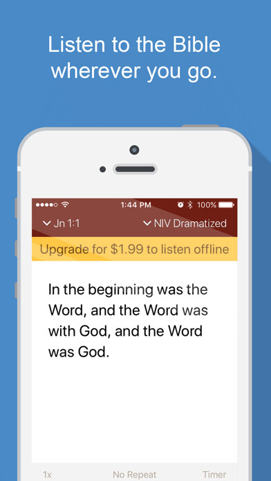 Emulate iPhone app Bible Audio · using MyAndroid Emulate iPhone app Bible Audio · using MyAndroid