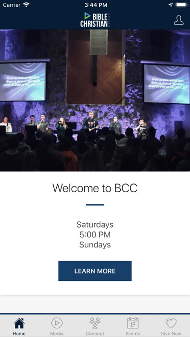 Emulate iPhone app Bible Christian Church using MyAndroid