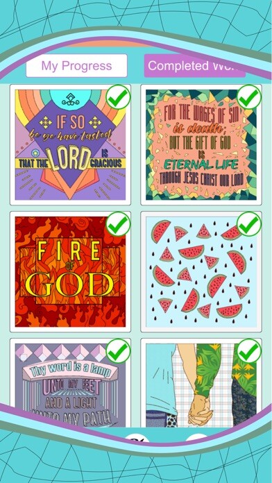 Emulate iPhone app Bible Color By Number using MyAndroid Emulate iPhone app Bible Color By Number using MyAndroid