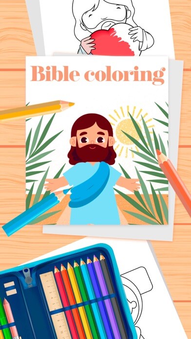 Emulate iPhone app Bible Coloring Book Pages using MyAndroid Emulate iPhone app Bible Coloring Book Pages using MyAndroid