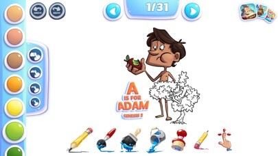 Emulate iPhone app Bible Coloring for Kids using MyAndroid Emulate iPhone app Bible Coloring for Kids using MyAndroid