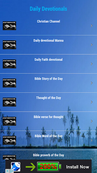 Run android online APK Bible Devotional Collection from MyAndroid or emulate Bible Devotional Collection using MyAndroid