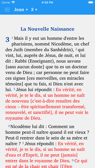 Emulate iPhone app Bible Détaillée using MyAndroid Emulate iPhone app Bible Détaillée using MyAndroid
