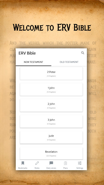 Run android online APK Bible  (ERV) Easy To Read Version from MyAndroid or emulate Bible  (ERV) Easy To Read Version using MyAndroid