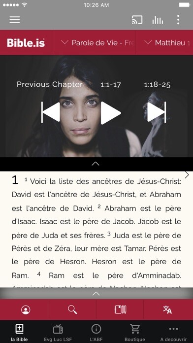 Emulate iPhone app Bible Française Société using MyAndroid Emulate iPhone app Bible Française Société using MyAndroid