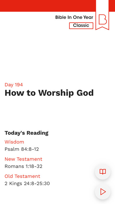 Run android online APK Bible in One Year from MyAndroid or emulate Bible in One Year using MyAndroid