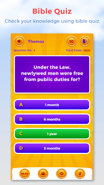 Run android online APK Bible Knowledge Quiz from MyAndroid or emulate Bible Knowledge Quiz using MyAndroid