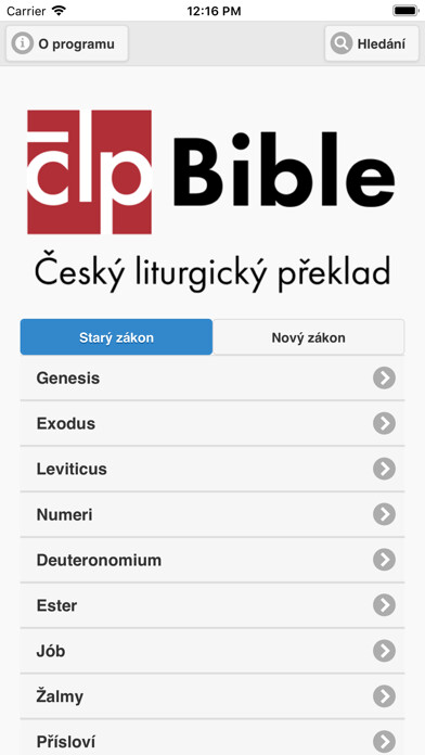 Emulate iPhone app Bible, ČLP using MyAndroid Emulate iPhone app Bible, ČLP using MyAndroid