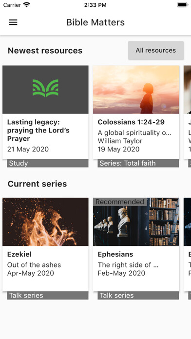 Emulate iPhone app Bible Matters using MyAndroid Emulate iPhone app Bible Matters using MyAndroid