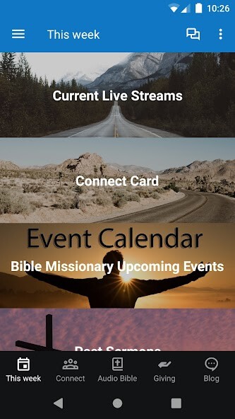 Run android online APK Bible Missionary from MyAndroid or emulate Bible Missionary using MyAndroid