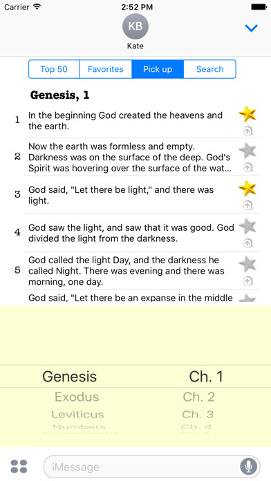 Emulate iPhone app Bible Quote for iMessage using MyAndroid Emulate iPhone app Bible Quote for iMessage using MyAndroid